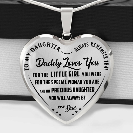 Daddy Loves You - For The Special Woman You Are - INCLUDES FREE SHIPPING