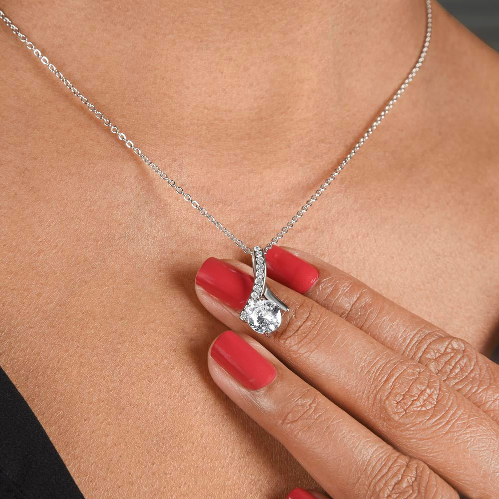 To The Best Mom In The World - Alluring Beauty Necklace - INCLUDES FREE SHIPPING