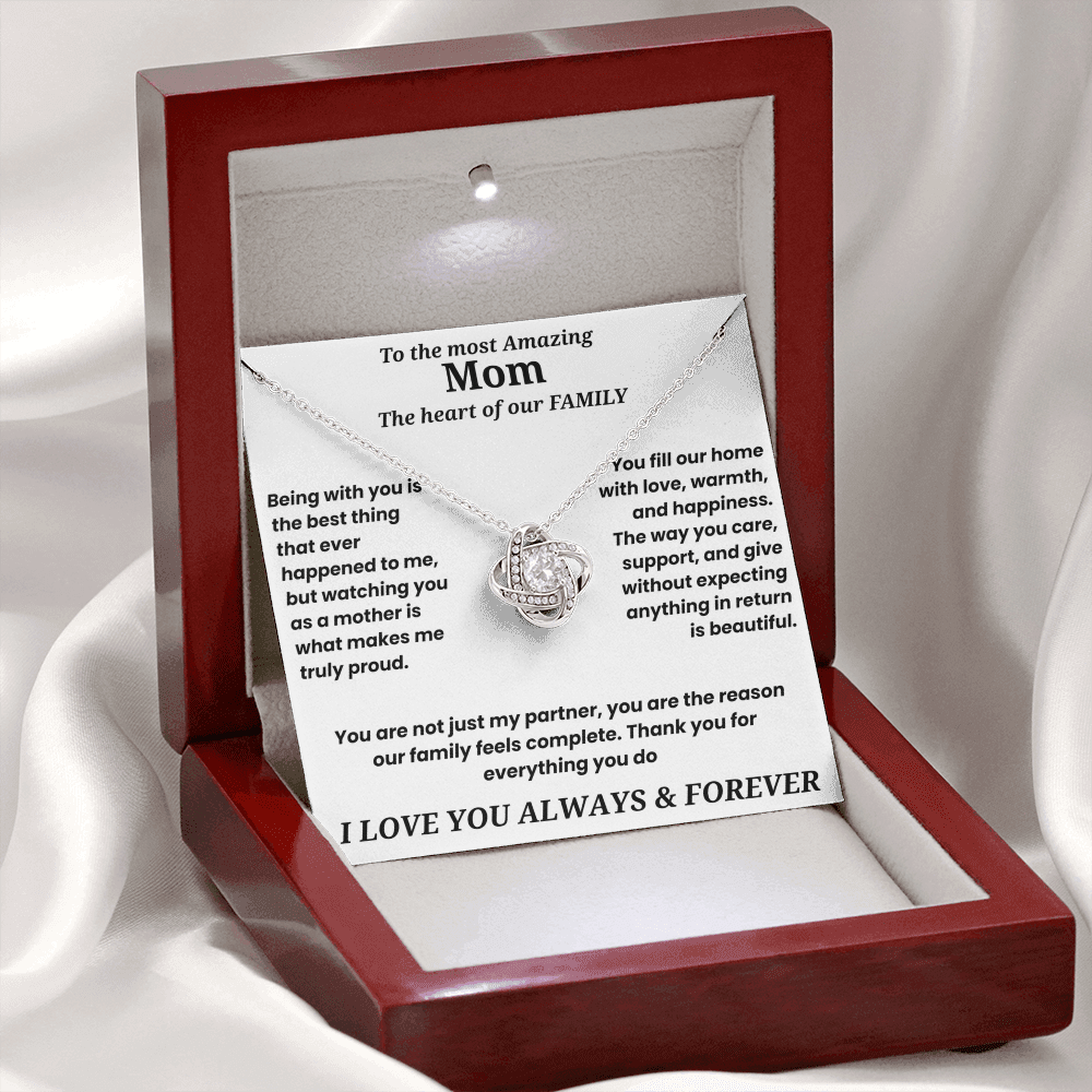 To The Most Amazing Mom - Necklace