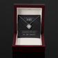 To My Gorgeous Wife - If I Had To Choose - Love Knot Necklace - INCLUDES FREE SHIPPING
