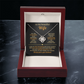 To My Beautiful Wife - You Are The Rhythm In My Heartbeat - Love Knot Necklace