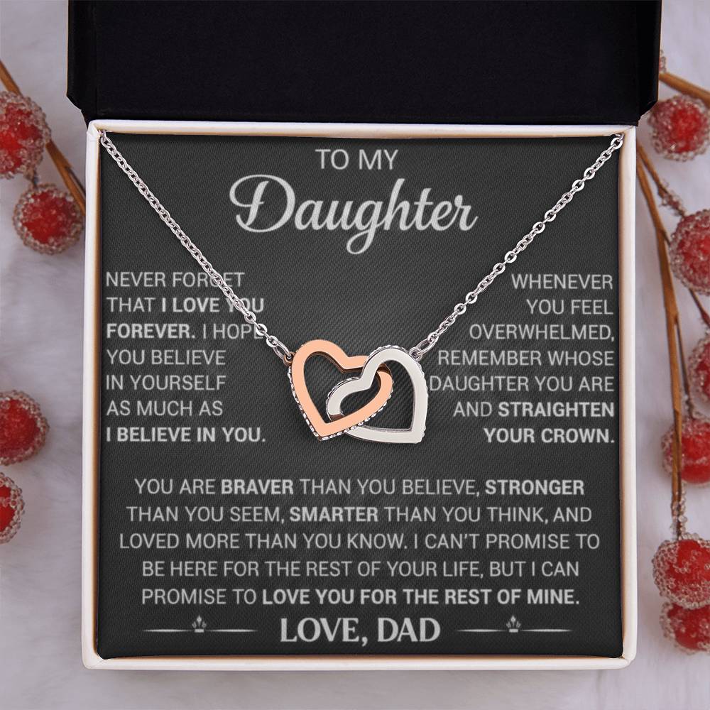 To My Daughter - Whenever You Feel Overwhelmed - Love Dad