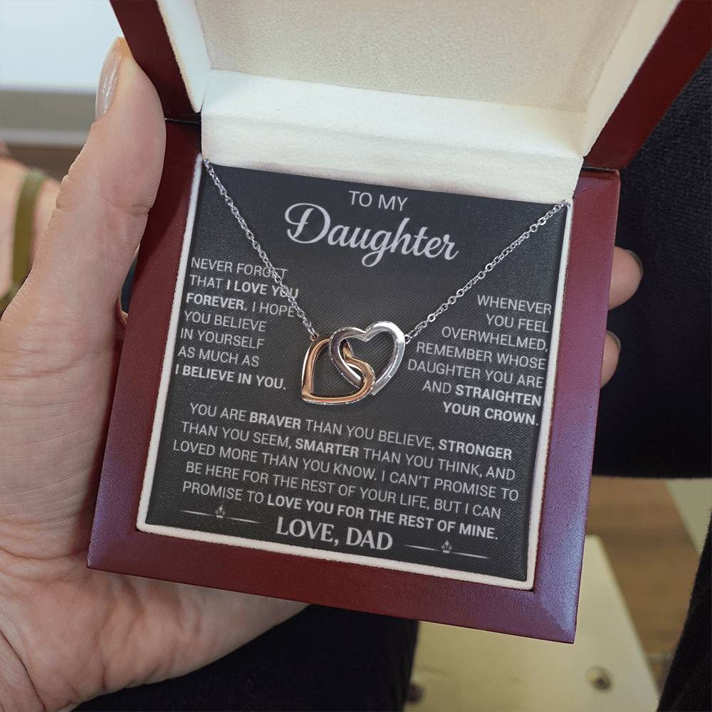 To My Daughter - Whenever You Feel Overwhelmed - Love Dad