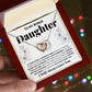 Bonus Daughter Gifts From Stepdad Stepmom Like A Daughter To Me Jewelry daughter in law necklace gift for daughter in law