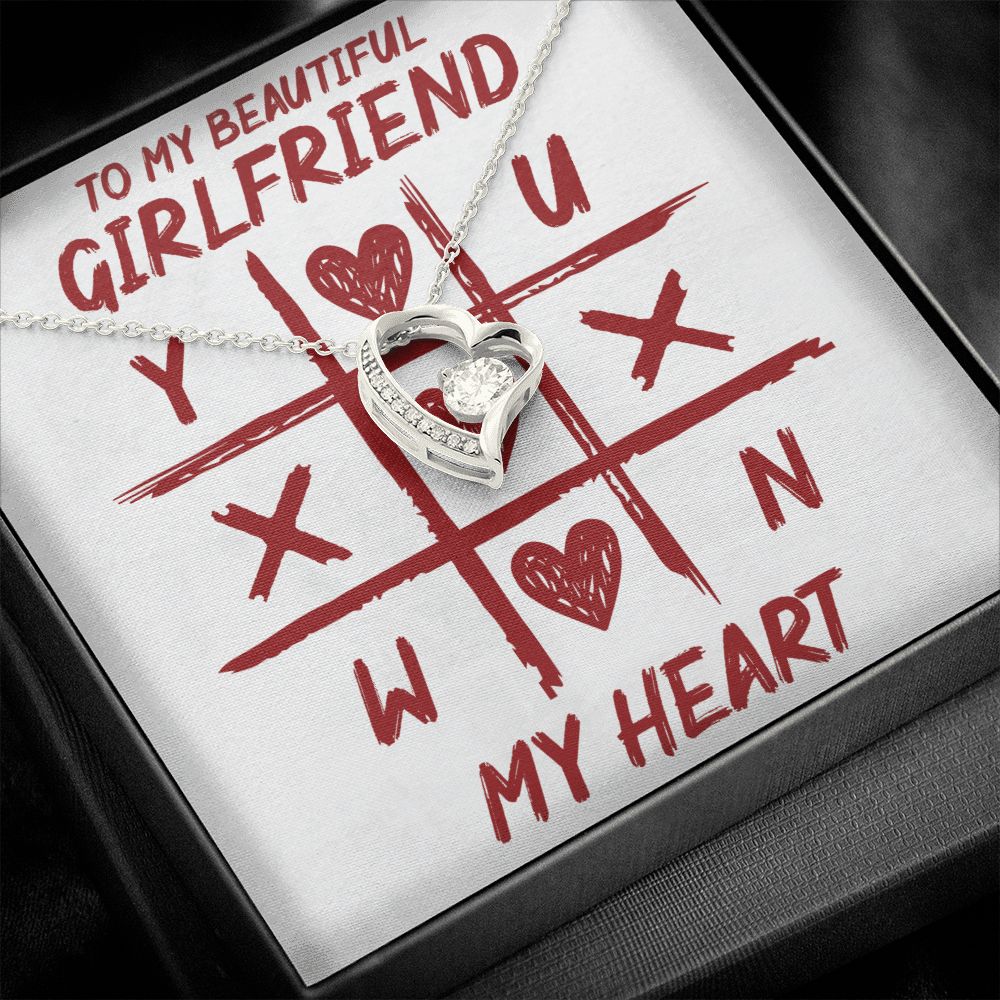 To My Beautiful Girlfriend - Forever Love Necklace