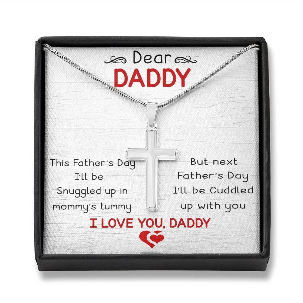 Dad - Snuggled Up In Mommy's Tummy - Father's Day